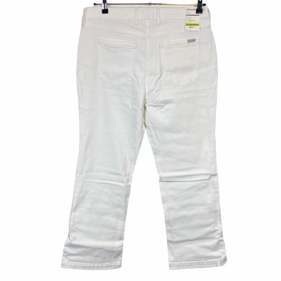 Eddie Bauer Curvy Stretch Trouser Jeans Women's Size 18 NWT - Picture 3 of 11